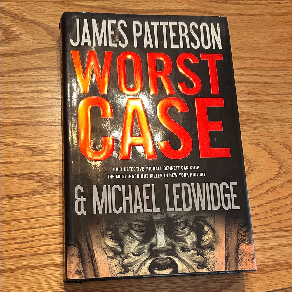 James Patterson 'Worst Case' Hardcover Book